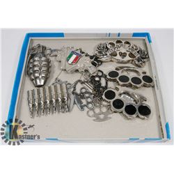 FLAT OF BELT BUCKLES