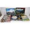 Image 1 : FLAT OF 5 SEALED PUZZLES VARIETY