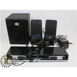 SET OF LOGITEC SPEAKERS
