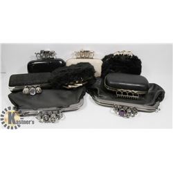 BOX OF CLUTCH PURSES