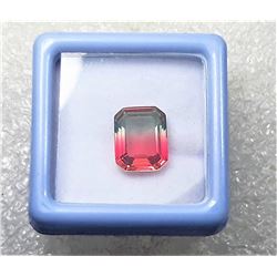 8)  BI-COLORED LAB CREATED WATERMELON