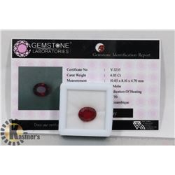 16-RED RUBY GEMSTONE 4.05CT