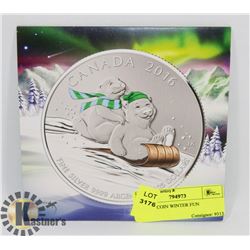 2016 $25 COIN WINTER FUN