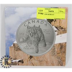 2014 $20 COIN BOBCAT