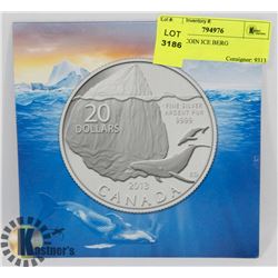 2013 $20 COIN ICE BERG