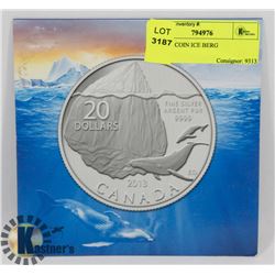 2013 $20 COIN ICE BERG