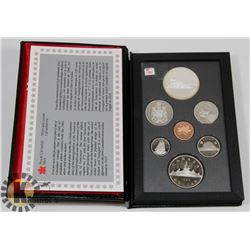 1986 CANADA RCM PROOF COLLECTORS COINS SET