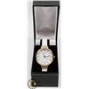 Image 1 : NEW KEZZIE WOMENS WATCH WITH CUBIC STONES & WHITE