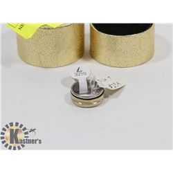 NEW STAINLESS STEEL RING SIZE 7.