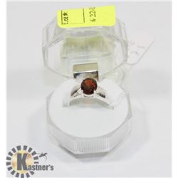 # 22-RED GARNET RING