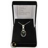Image 1 : #51-MYSTIC TOPAZ PENDANT NECKLACE