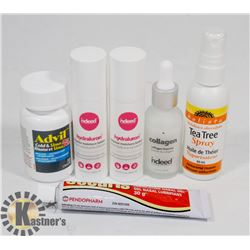 BAG OF TEA TREE SPRAY, AND MORE