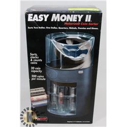 EASY MONEY II MOTORIZED COIN SORTER