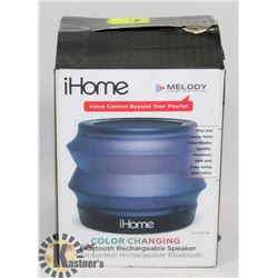 SMALL IHOME BLUETOOTH SPEAKER.