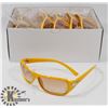 Image 1 : CASE OF YELLOW DESIGNER SUNGLASSES