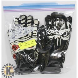 8PK YOUTH/ADULT HALLOWEEN GLOVES.