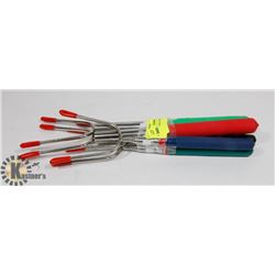 5PK EXTENDABLE WEINER FORKS.