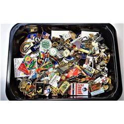 6)  LOT OF 180 LAPEL PINS