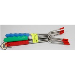 5PK EXTENDABLE WEINER FORKS.