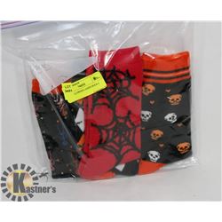 4PK HALLOWEEN LADIES SOCKS.