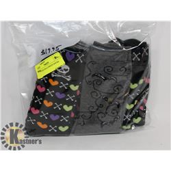6PK LADIES HALLOWEEN SOCKS.