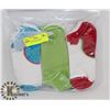 Image 1 : 9PK LADIES ANKLE SOCKS.