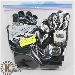 8PK YOUTH/ADULT HALLOWEEN GLOVES.