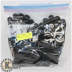 8PK YOUTH/ADULT HALLOWEEN GLOVES.