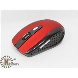 NEW RED CAR SHAPED WIRELESS MOUSE