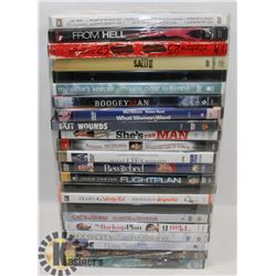 BUNDLE OF ASSORTED DVDS INCLUDING DIRTY DANCING 2