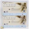 Image 1 : LOT OF 2 XL MICROFLEX NITRILE GLOVES.