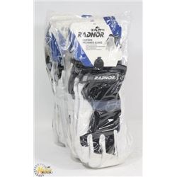 9 PAIRS OF GOATSKIN GLOVES.