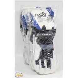 9 PAIRS OF GOATSKIN GLOVES.