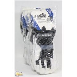 9 PAIRS OF GOATSKIN GLOVES.