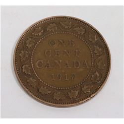 1917 CANADIAN LARGE PENNY