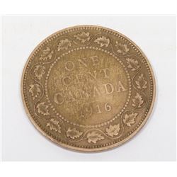 1916 CANADIAN LARGE PENNY