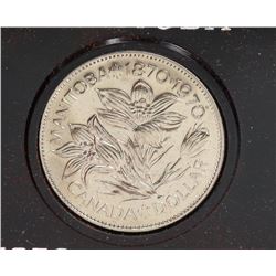 1970 MANITOBA CANADIAN $1 COIN