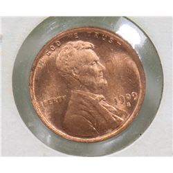 1909 UNITED STATES ONE CENT COIN.