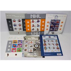 NHL ALL -STARS STAMPS