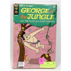 10 PACK OF VINTAGE GOLD KEY COMICS 15-25 CENT ERA.