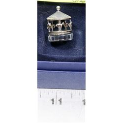 SWAROVSKI CRYSTAL MERRY-GO-ROUND, MOVING PARTS