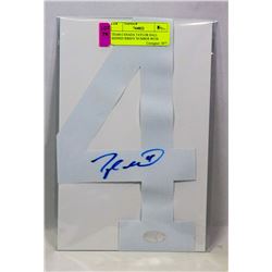 TEAM CANADA TAYLOR HALL SIGNED JERSEY NUMBER WITH