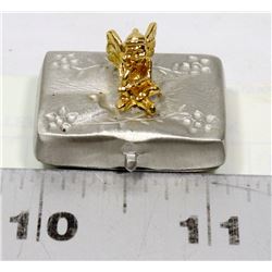 PEWTER TOOTH FAIRY BOX