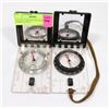 Image 1 : LOT OF 2 VINTAGE SILVA RANGER COMPASS SETS