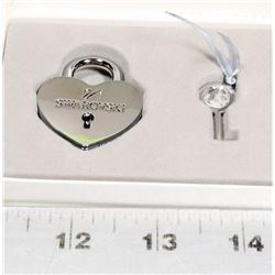 SWAROVSKI HEART AND KEY