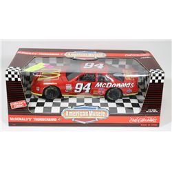 ERTL AMERICAN MUSCLE MCDONALDS THUNDERBIRD