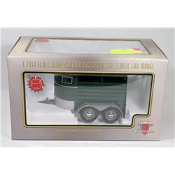 MOTOR CITY CLASSICS HORSE TRAILER DIE CAST.
