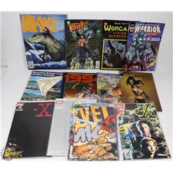 FLAT OF ASSORTED  COMICS, MAGAZINES AND MORE