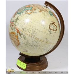VINTAGE TABLE TOP WORLD GLOBE