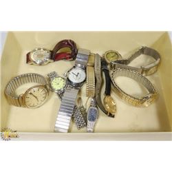 BOX OF WATCHES